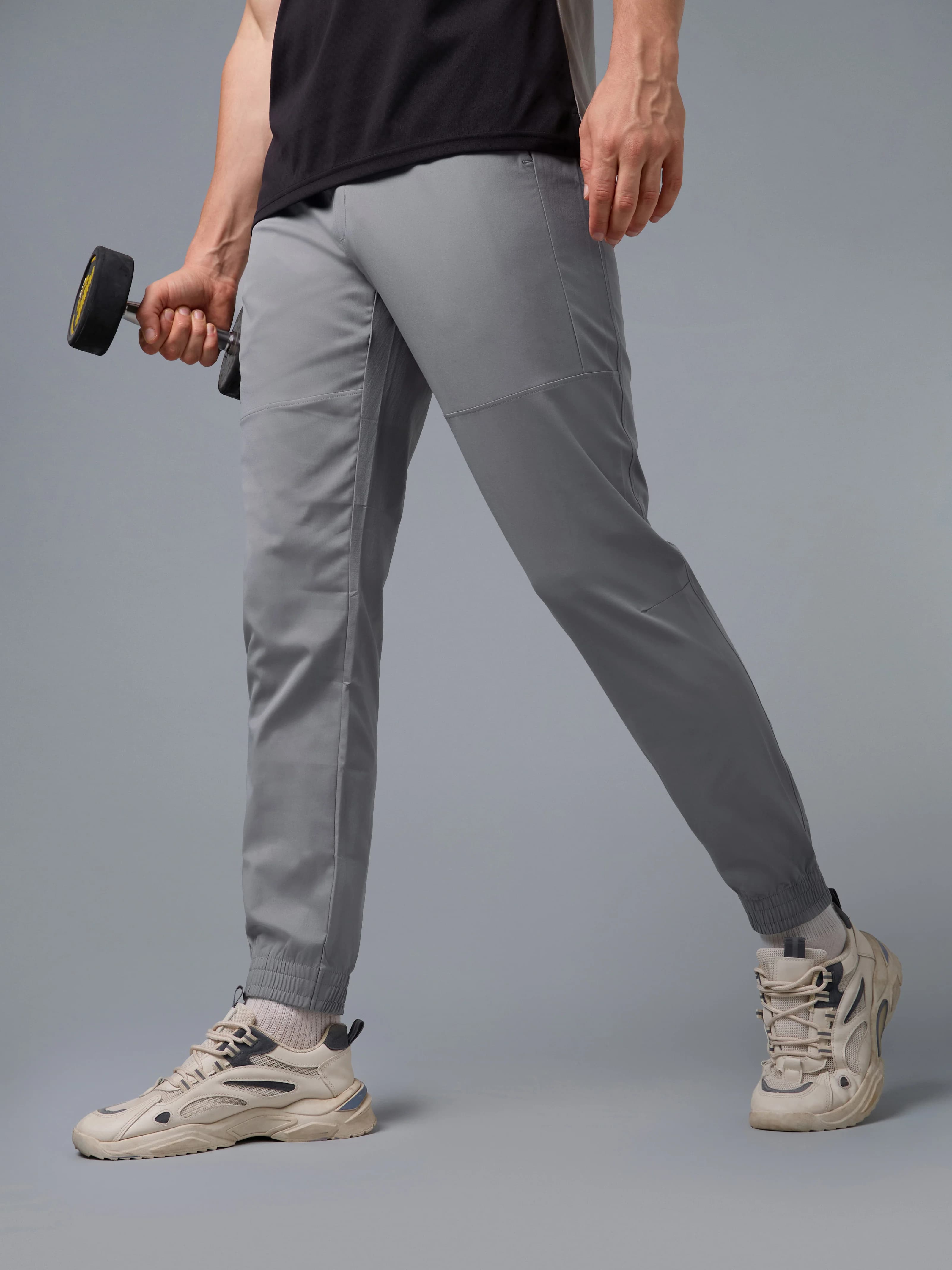 Men Slim Fit Active Out Joggers with TS FLEXI